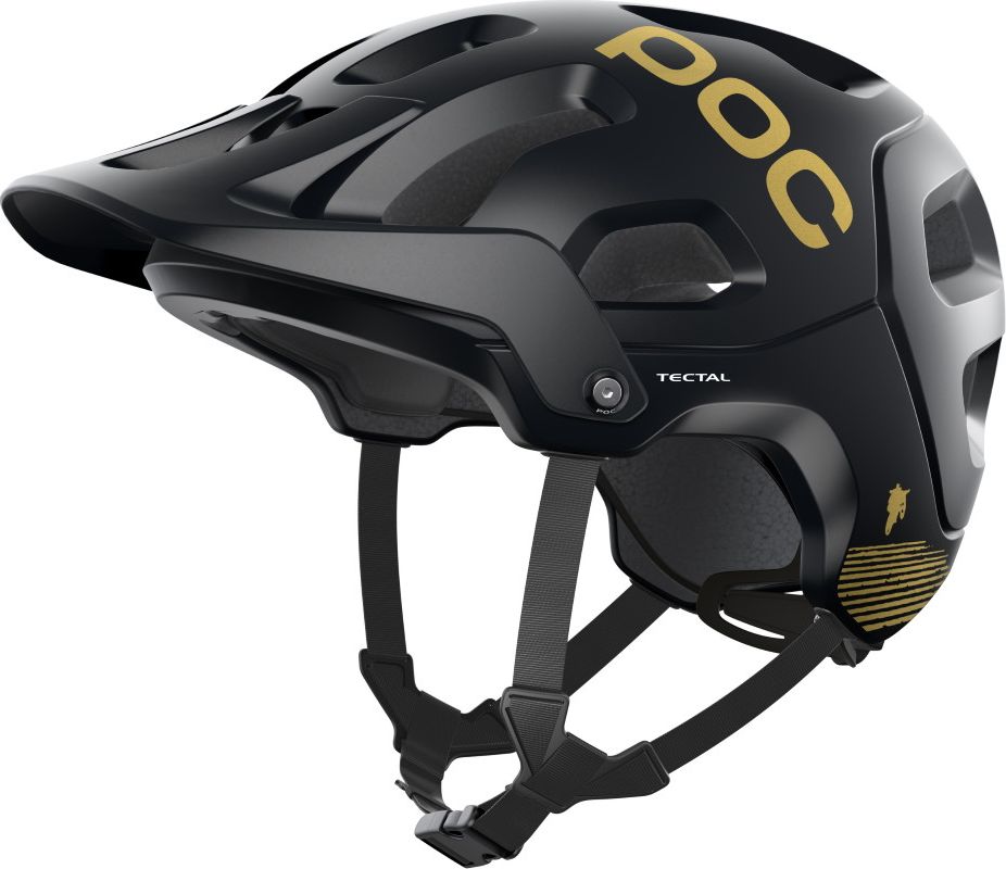 POC Tectal Fabio Ed. 2022 Uranium Black Matt/Gold - L (59-62) - obrázek 1