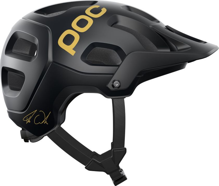 POC Tectal Fabio Ed. 2022 Uranium Black Matt/Gold - L (59-62) - obrázek 4