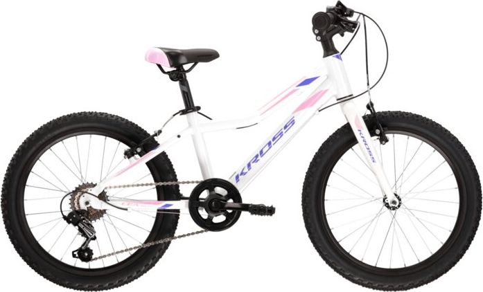 Kross Lea Mini 3.0 20" - model 2022 bílá/růžová/fialová - 11" - obrázek 1