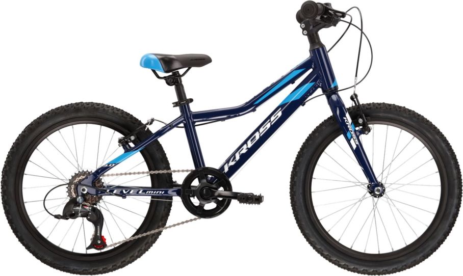 Kross Level Mini 3.0 20" - model 2022 tmavě modrá/modrá - 11" - obrázek 1