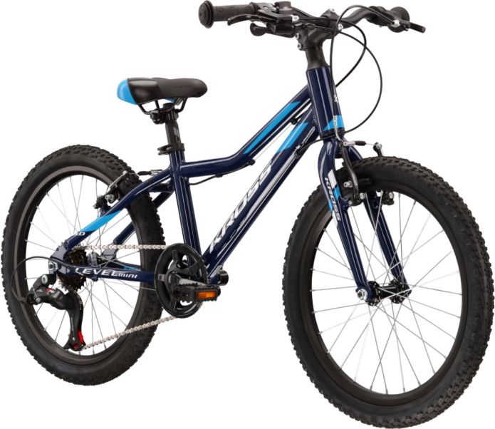 Kross Level Mini 3.0 20" - model 2022 tmavě modrá/modrá - 11" - obrázek 2