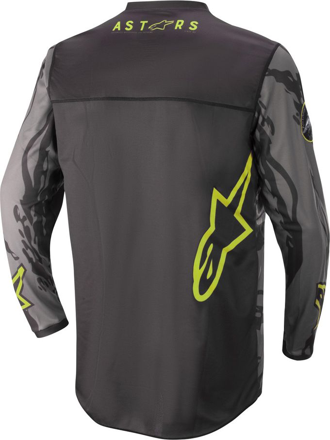 Alpinestars Racer Tactical černá/šedá maskáčová/žlutá fluo 2022 XXL - obrázek 2