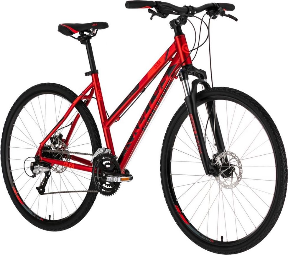 Kellys CLEA 90 28" - model 2022 Dark Red - S (17'') - obrázek 4