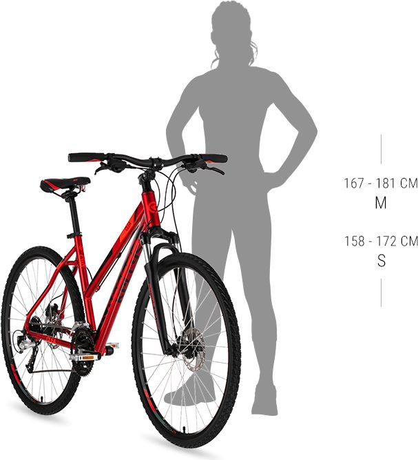 Kellys CLEA 90 28" - model 2022 Dark Red - S (17'') - obrázek 5