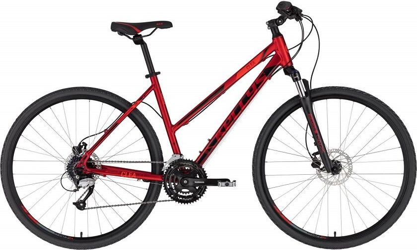 Kellys CLEA 90 28" - model 2022 Dark Red - M (19'') - obrázek 1