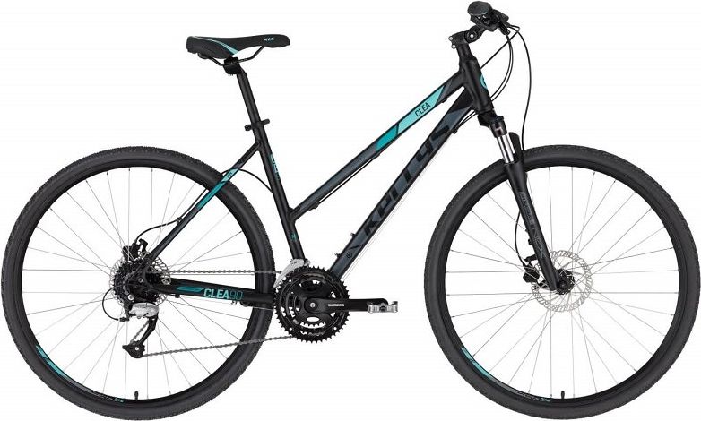 Kellys CLEA 90 28" - model 2022 Black Aqua - S (17'') - obrázek 1