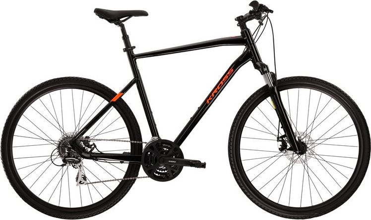 Kross Evado 3.0 28" - model 2022 černo-oranžová - L (21'') - obrázek 1