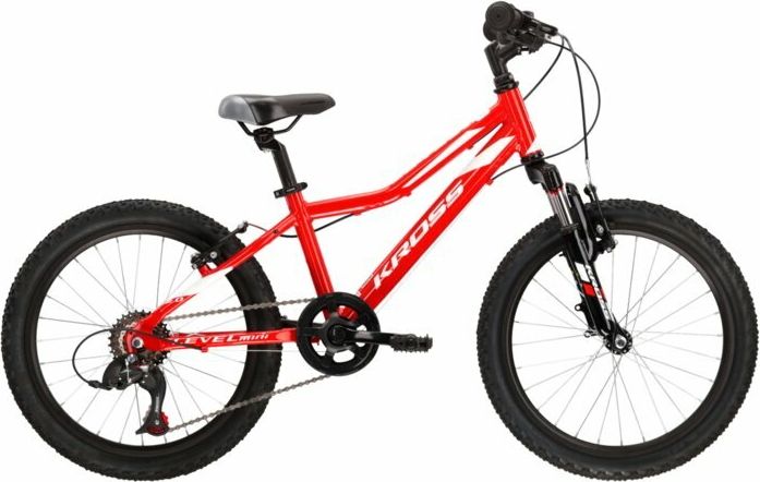 Kross Level Mini 2.0 20" - model 2022 červeno-černo-bílá - 11" - obrázek 1