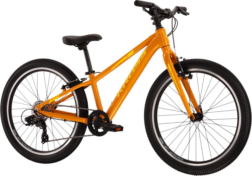 Kross Level JR 2.0 24" - model 2022 žlutá - 14" - obrázek 3