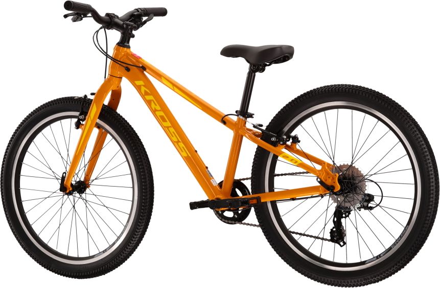 Kross Level JR 2.0 24" - model 2022 žlutá - 14" - obrázek 4