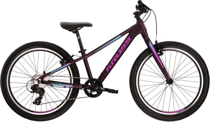 Kross LEA JR 2.0 24" - model 2022 šedá/tyrkysová - 12" - obrázek 2
