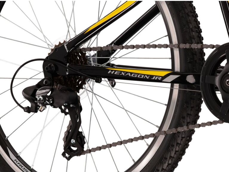 Kross Hexagon JR 1.0 24" - model 2022 červená/bílá/černá - 13" - obrázek 3