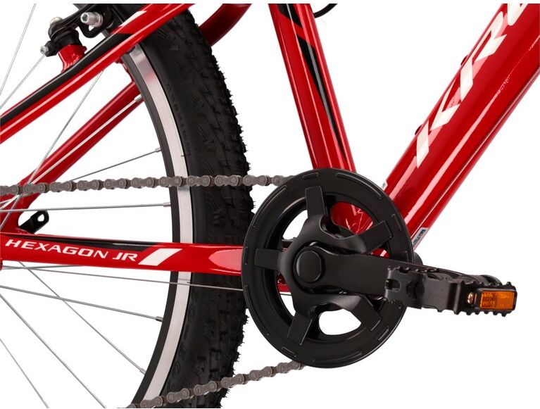 Kross Hexagon JR 1.0 24" - model 2022 červená/bílá/černá - 13" - obrázek 8