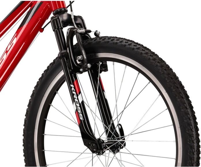 Kross Hexagon JR 1.0 24" - model 2022 červená/bílá/černá - 13" - obrázek 11