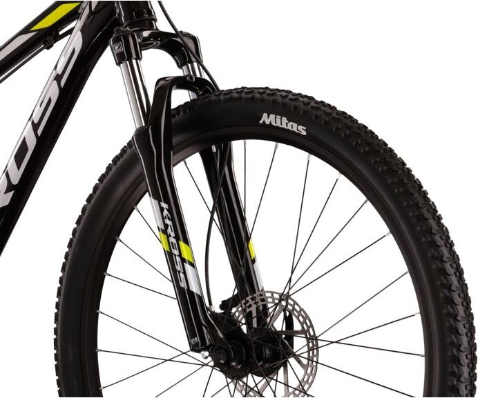 Kross Hexagon 5.0 27,5" - model 2022 černá/limetová/šedá - S (17'') - obrázek 4