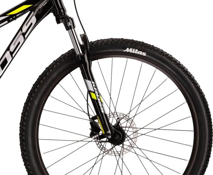 Kross Hexagon 5.0 27,5" - model 2022 černá/limetová/šedá - S (17'') - obrázek 6