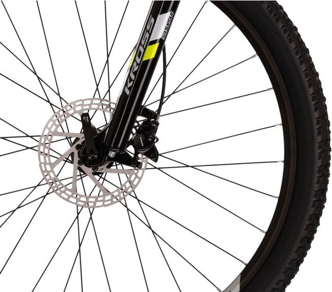 Kross Hexagon 5.0 27,5" - model 2022 černá/limetová/šedá - S (17'') - obrázek 7