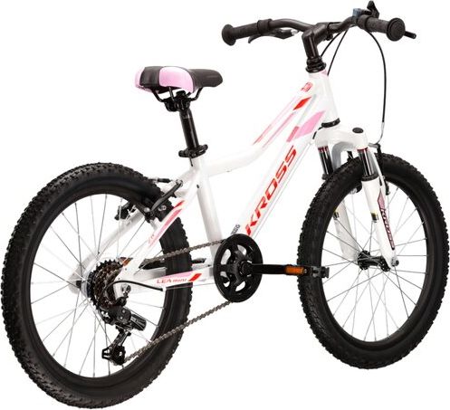 Kross Lea Mini 2.0 20" - model 2022 bílá/červená/růžová - 11" - obrázek 3