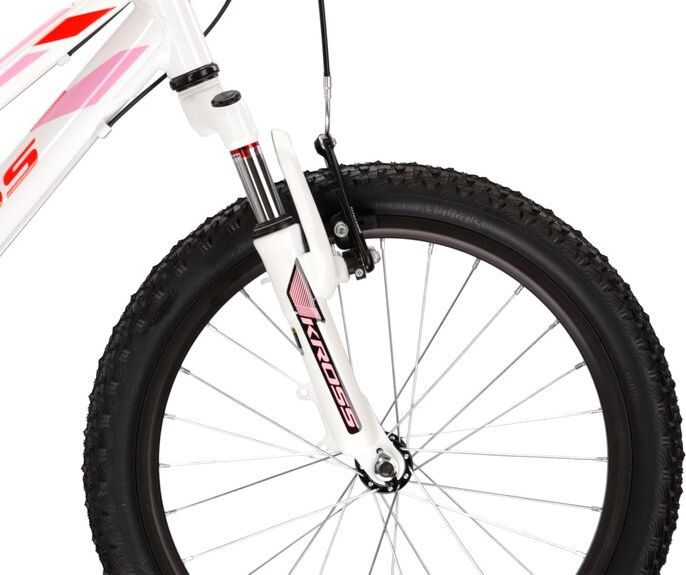 Kross Lea Mini 2.0 20" - model 2022 bílá/červená/růžová - 11" - obrázek 4