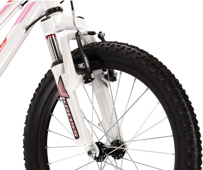 Kross Lea Mini 2.0 20" - model 2022 bílá/červená/růžová - 11" - obrázek 6