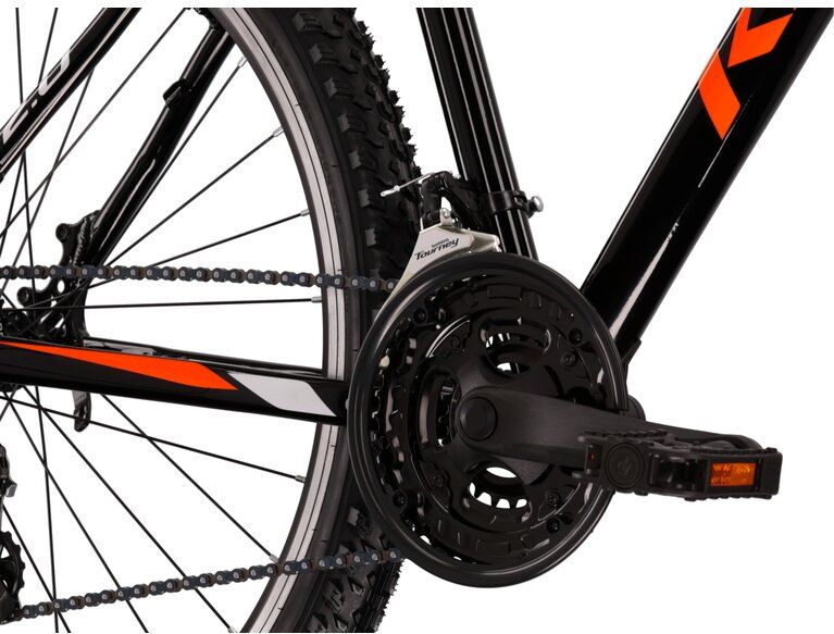 Kross Hexagon 2.0 26" - model 2022 černá/oranžová/šedá - XS (14") - obrázek 5