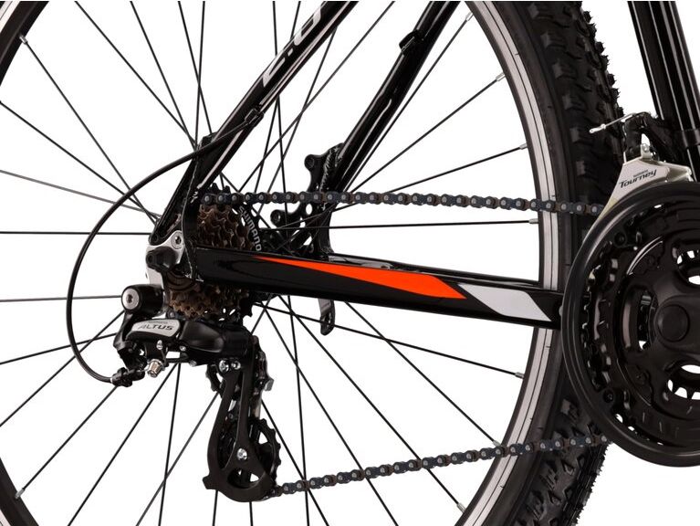 Kross Hexagon 2.0 26" - model 2022 tmavě modrá/limetová/šedá - S (17'') - obrázek 6