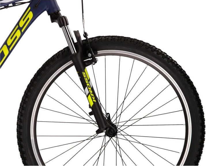 Kross Hexagon 2.0 26" - model 2022 tmavě modrá/limetová/šedá - S (17'') - obrázek 14