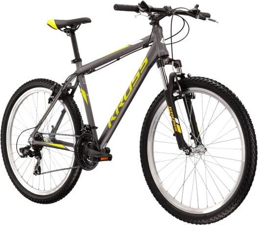 Kross Hexagon 26" - model 2022 grafitová/limetová/bílá - XS (14") - obrázek 4