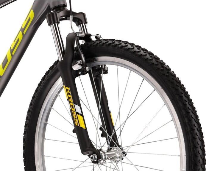 Kross Hexagon 26" - model 2022 grafitová/limetová/bílá - S (17'') - obrázek 6