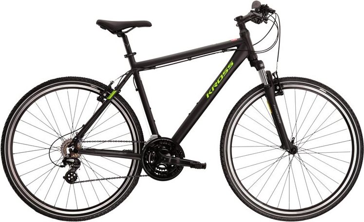 Kross Evado 2.0 28" - model 2022 černo-zelená - M (19'') - obrázek 1