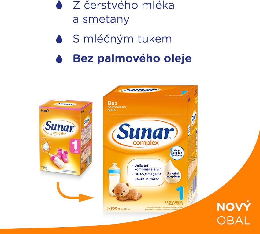 Sunar Complex 1 6 x 600 g - obrázek 2