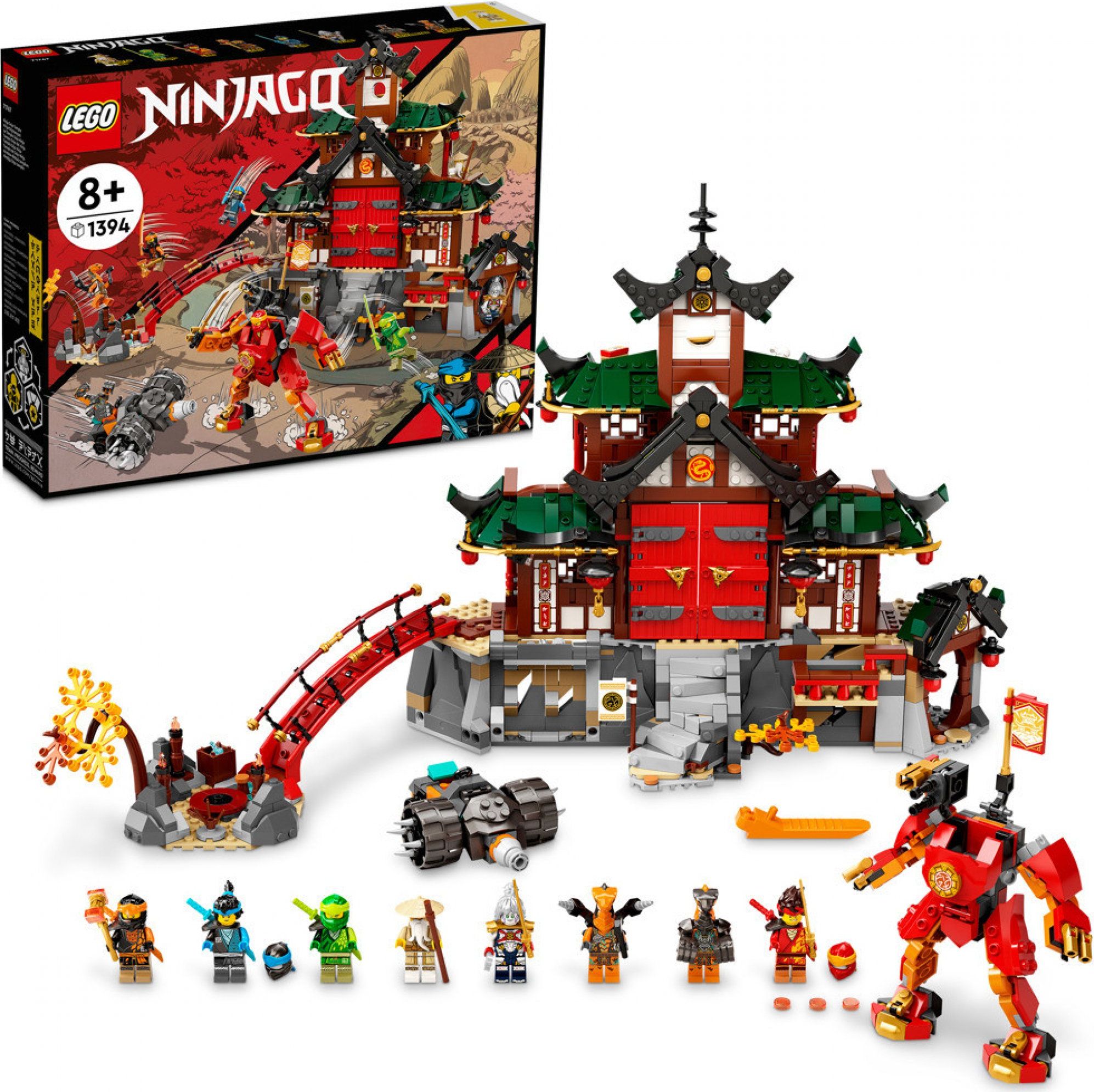 LEGO NINJAGO 71767 Chrám bojových umění nindžů - obrázek 1