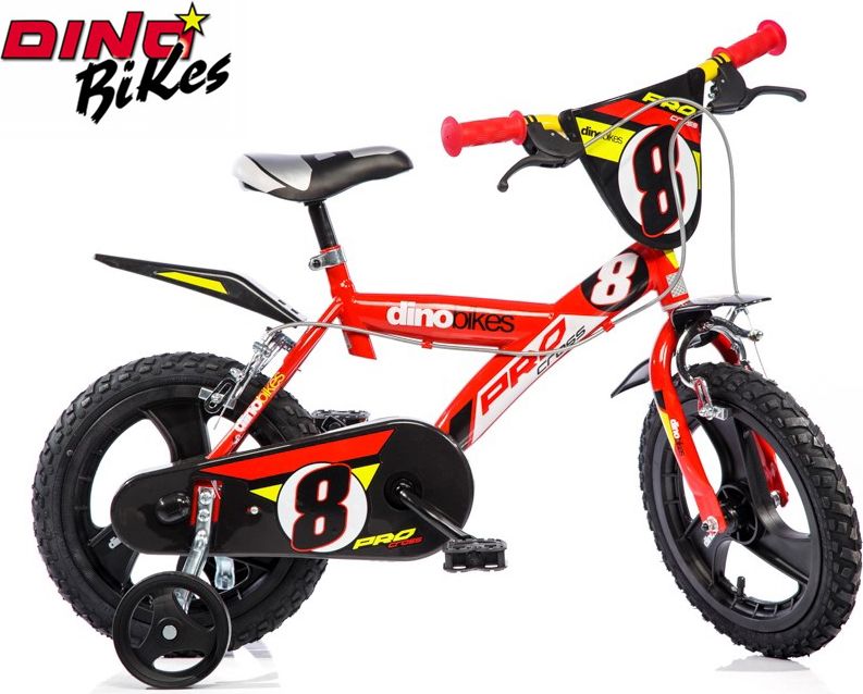 Dino Bikes Dětské kolo 14" červené 2017 - obrázek 1