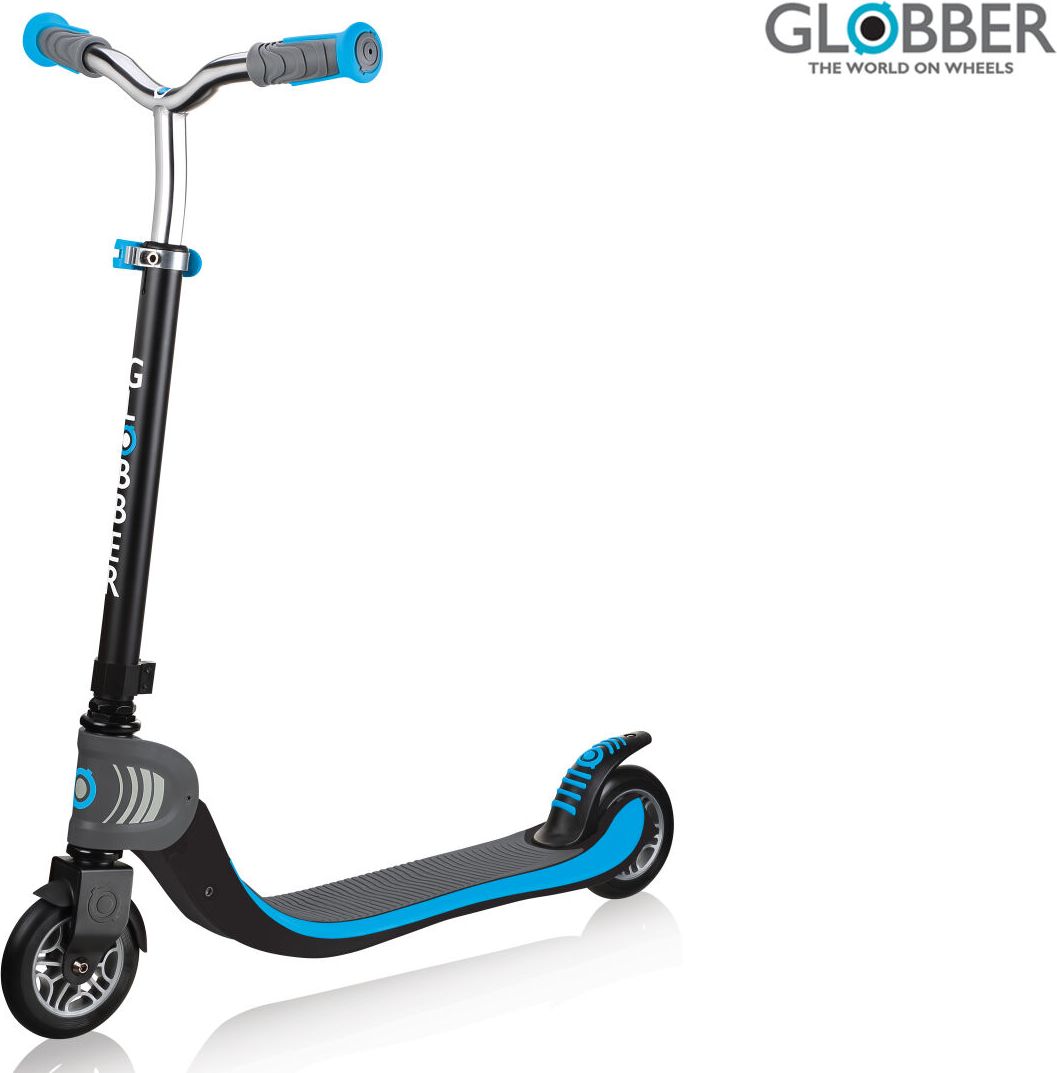 Globber Koloběžka Flow 125 skládací Sky blue - obrázek 1