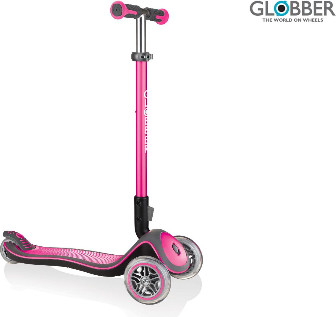 Globber Koloběžka Elite Deluxe Deep Pink - obrázek 1