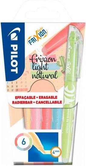 Pilot FriXion Light Natural, set 6 kusů - obrázek 1