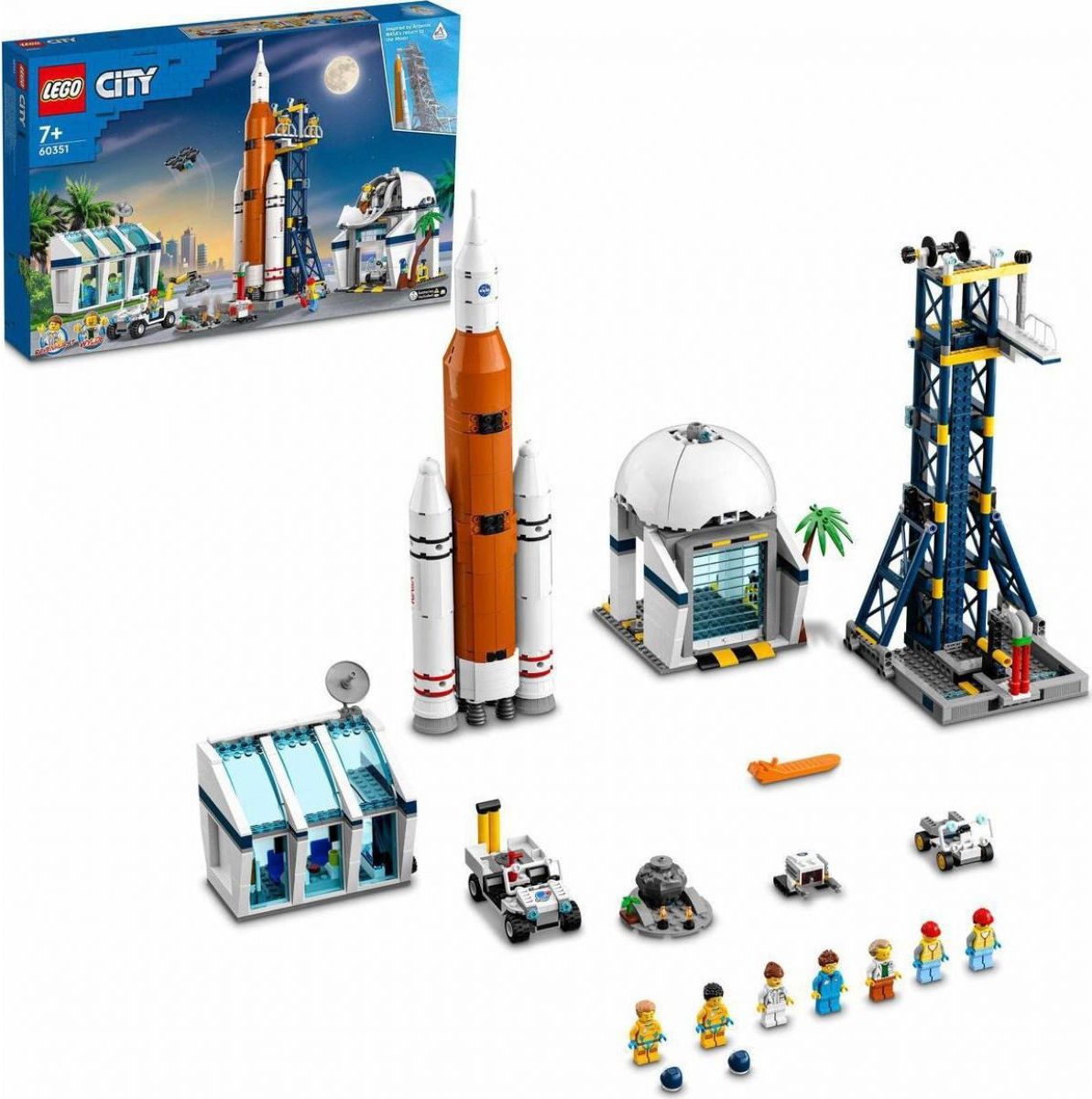 LEGO City 60351 Kosmodrom - obrázek 1
