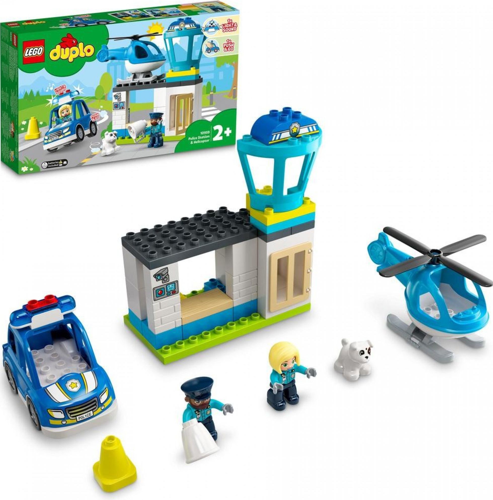 LEGO DUPLO 10959 Policejní stanice a vrtulník - obrázek 1