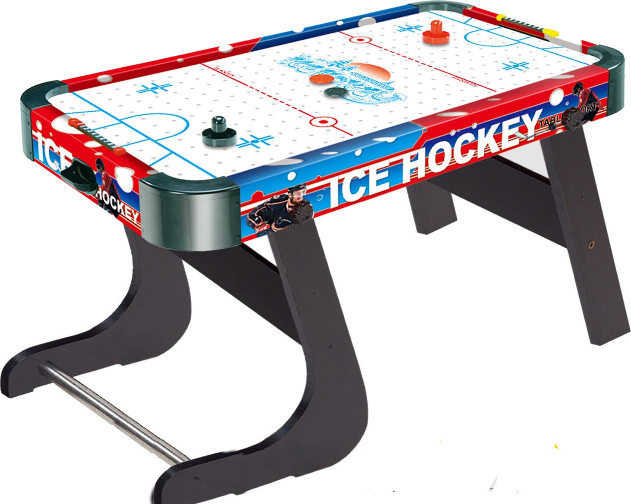 Stolní hokej skládací (air hockey) 125x65x76 cm - obrázek 1