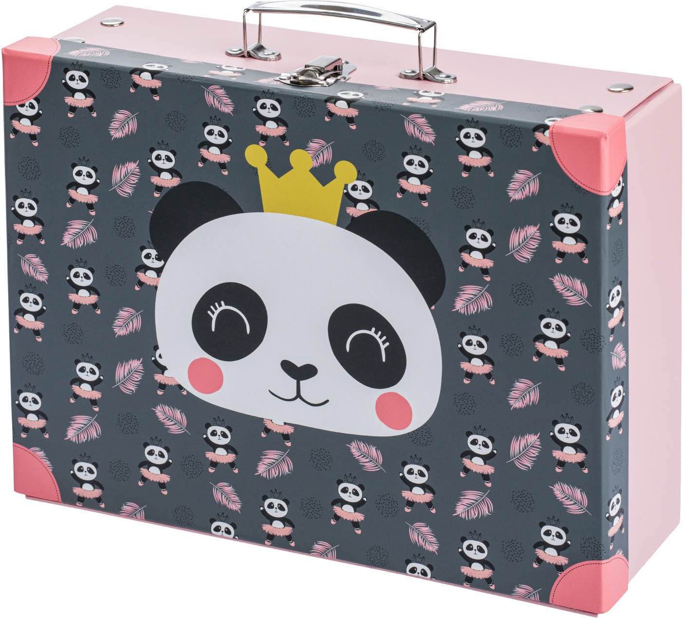 BAAGL Skládací školní kufřík Panda - obrázek 1