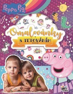 Omalovánky s tetováním - Peppa Pig - obrázek 1