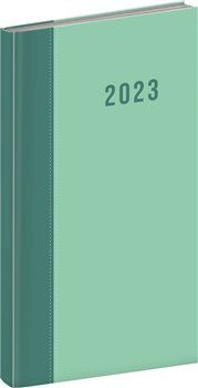Kapesní diář Cambio 2023, zelený - obrázek 1