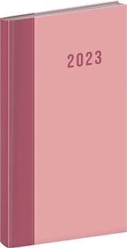 Kapesní diář Cambio 2023, růžový - obrázek 1