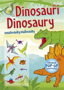 Omalovánky/Maľovanky - Dinosauři / Dinosaury - obrázek 1