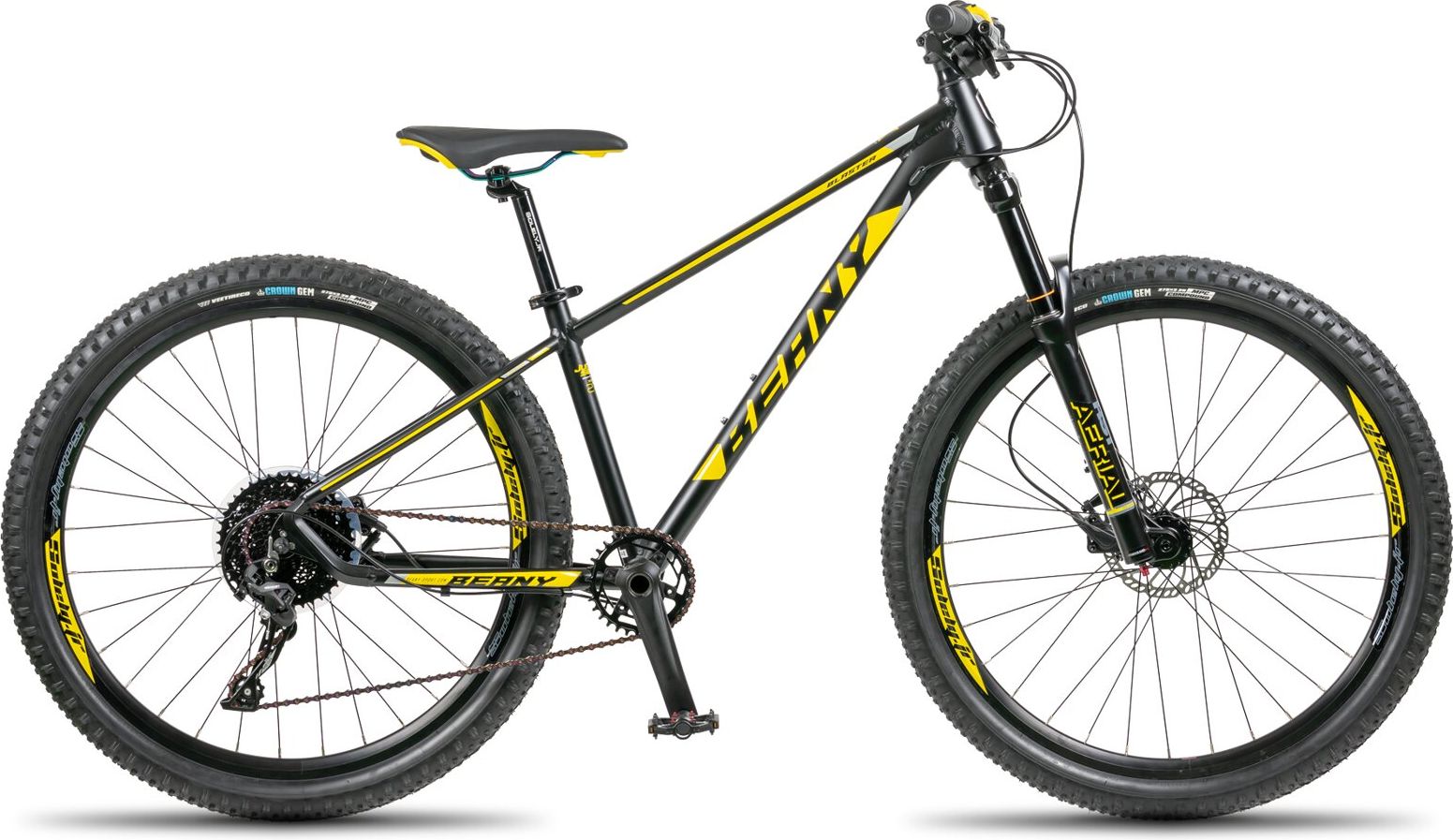 Beany Blaster 27,5 Enduro černá/žlutá 2022 - obrázek 1