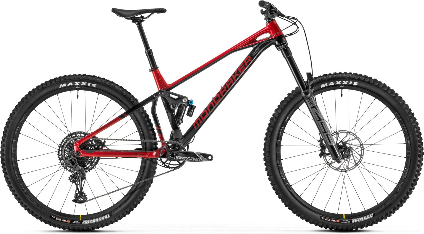 Mondraker Superfoxy black/cherry red M 2022 - obrázek 1