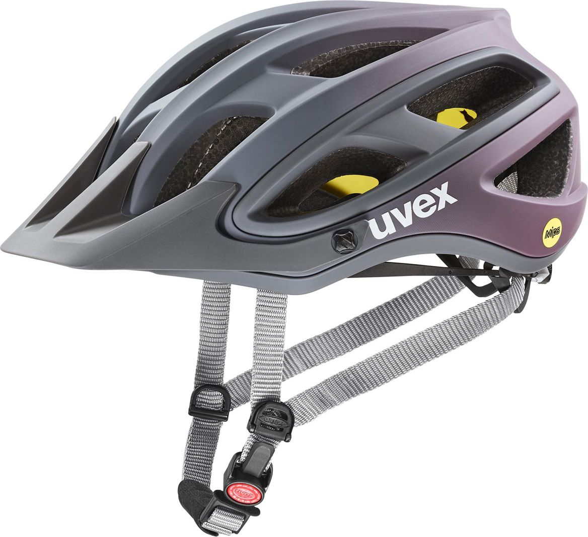 Uvex Unbound Mips anthracite plum mat 54-58 cm - obrázek 1
