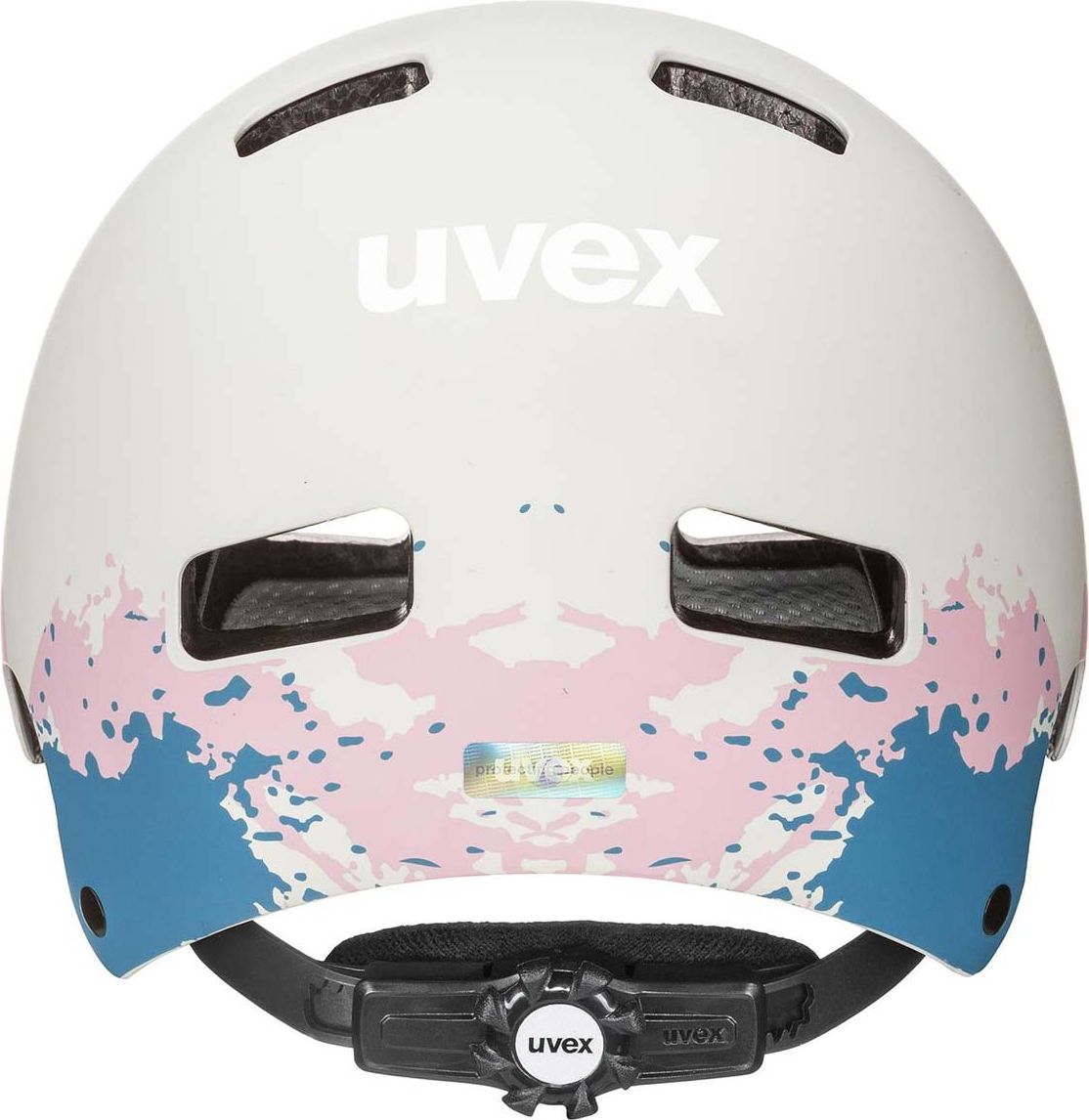 Uvex Kid 3 CC grey/grapefruit mat 51-55 cm - obrázek 4