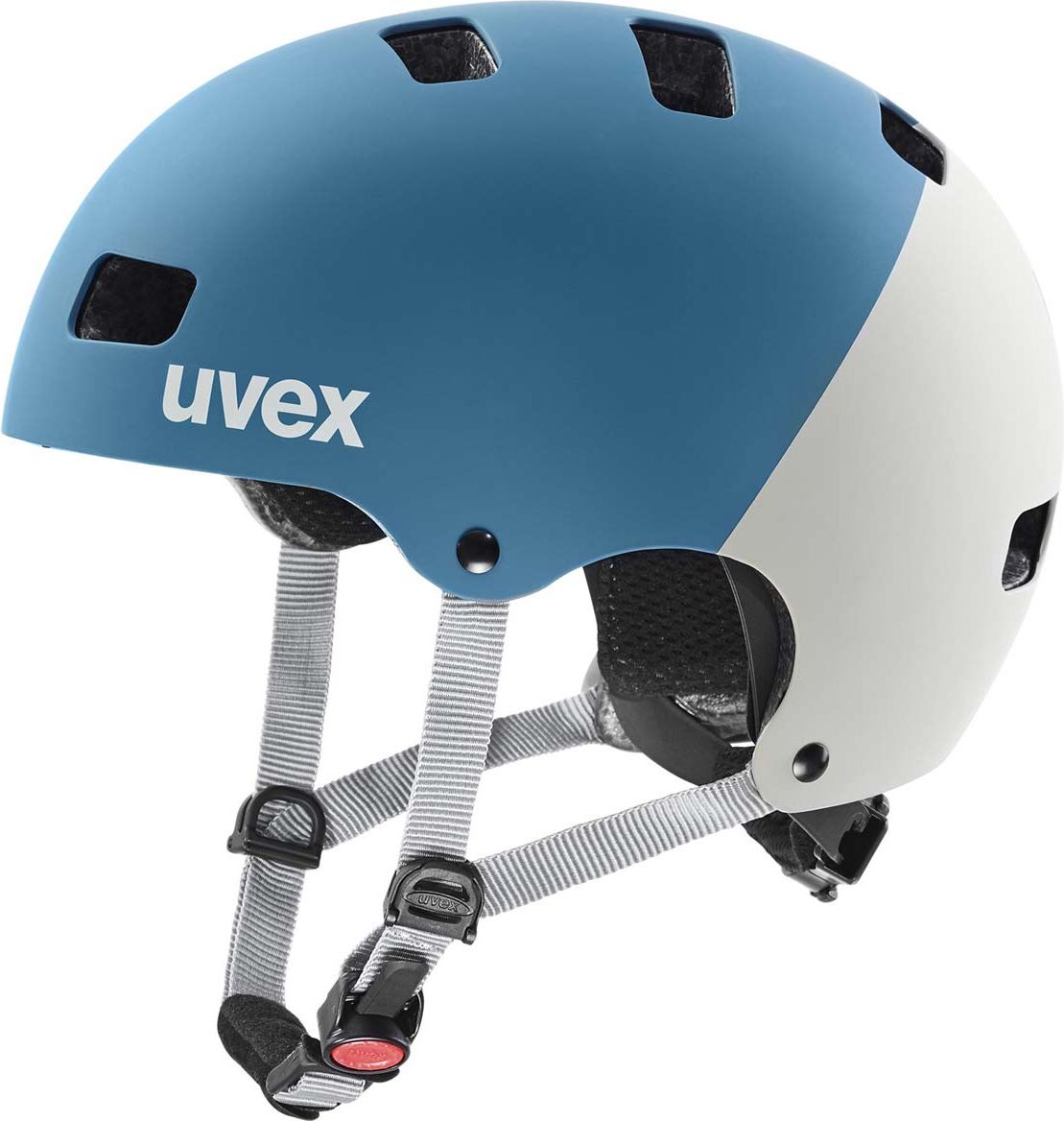 Uvex Kid 3 CC dark cyan/rhino mat 51-55 cm - obrázek 1