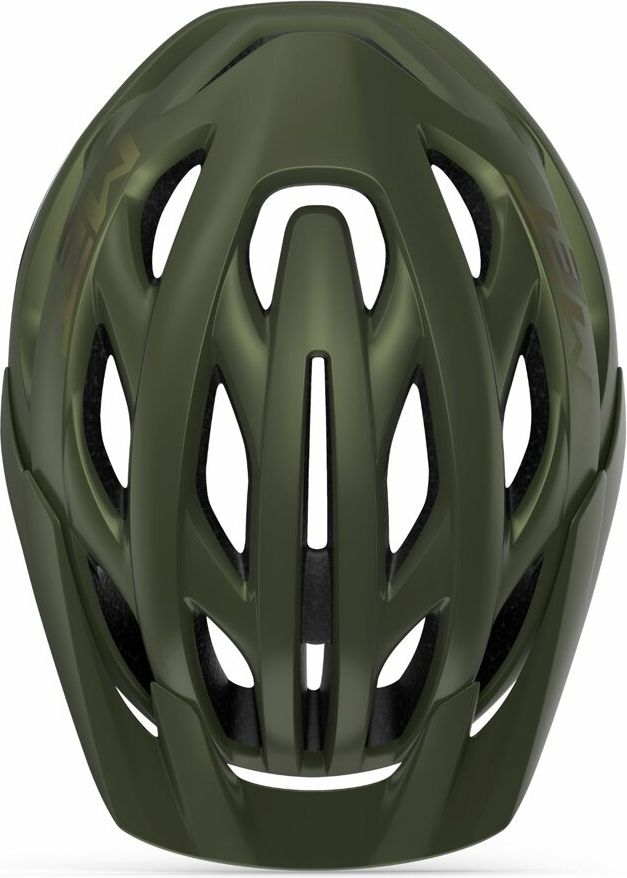 Met Veleno Mips olive iridescent matná L 58-61 - obrázek 3